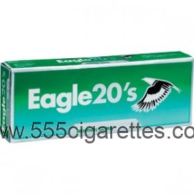 Eagle 20's Menthol Silver 100's Cigarettes